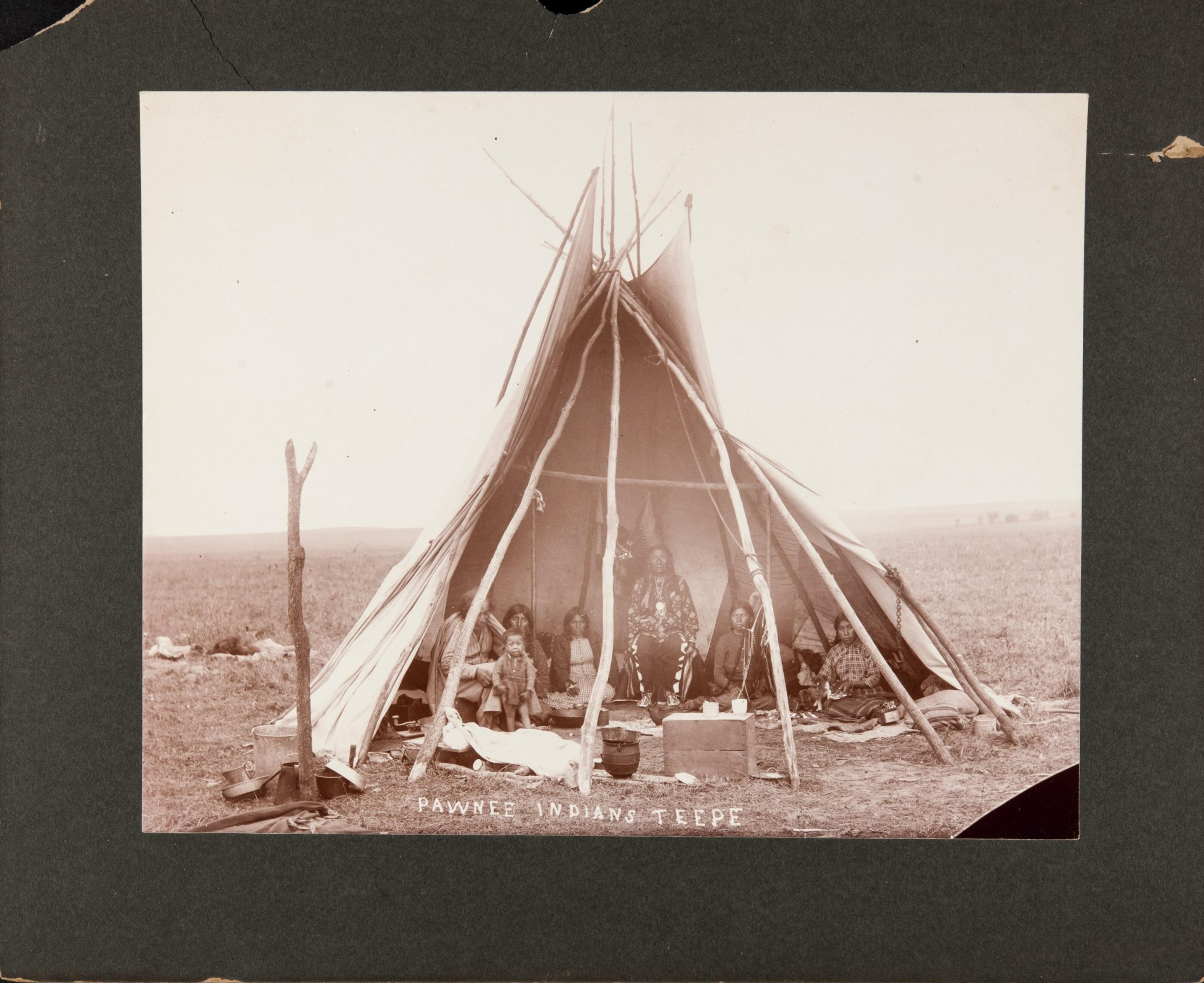 Pawnee Indian Teepee / William S. Prettyman Gilcrease Museum