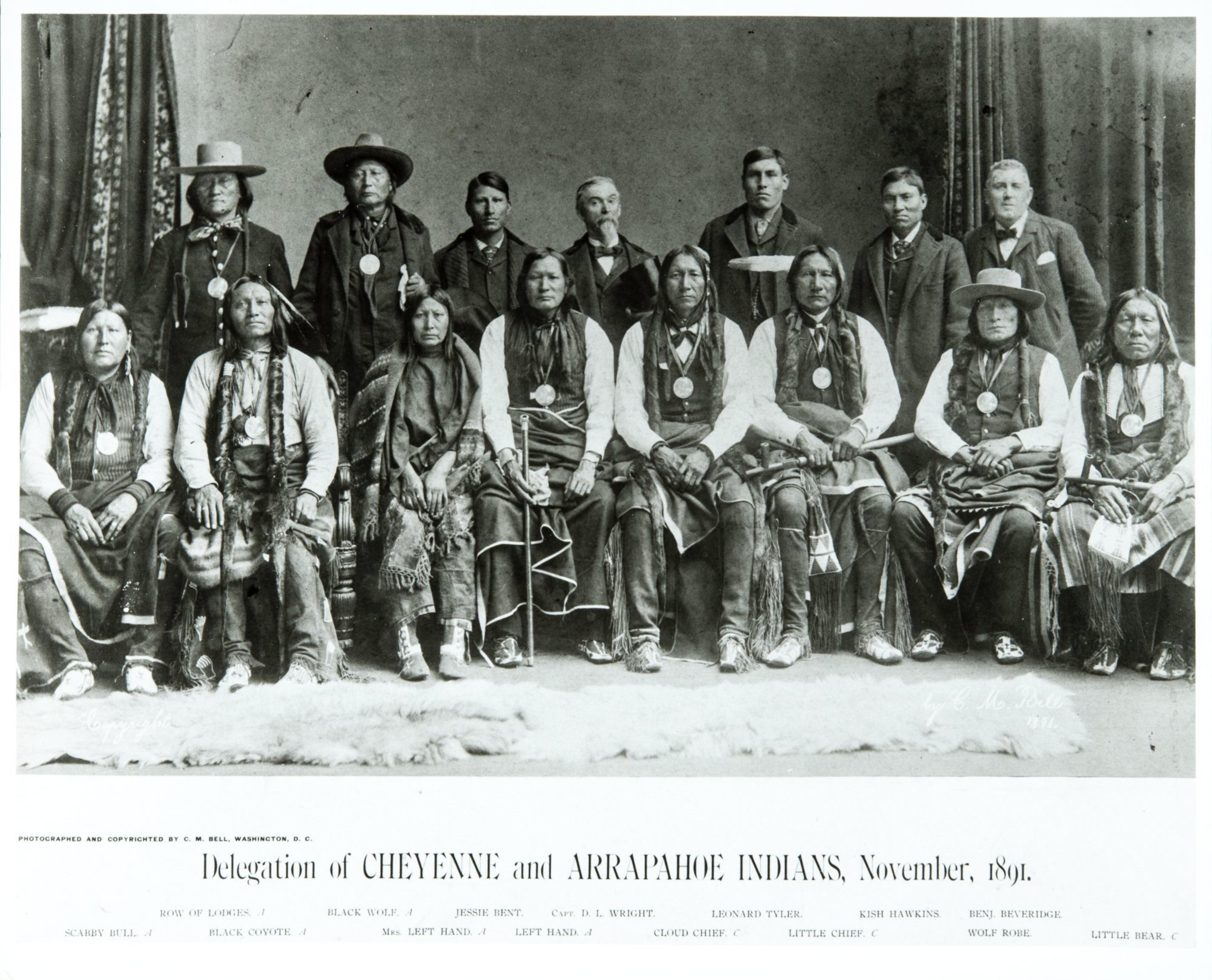 Delegation of Cheyenne and Arapaho / Unknown Gilcrease Museum