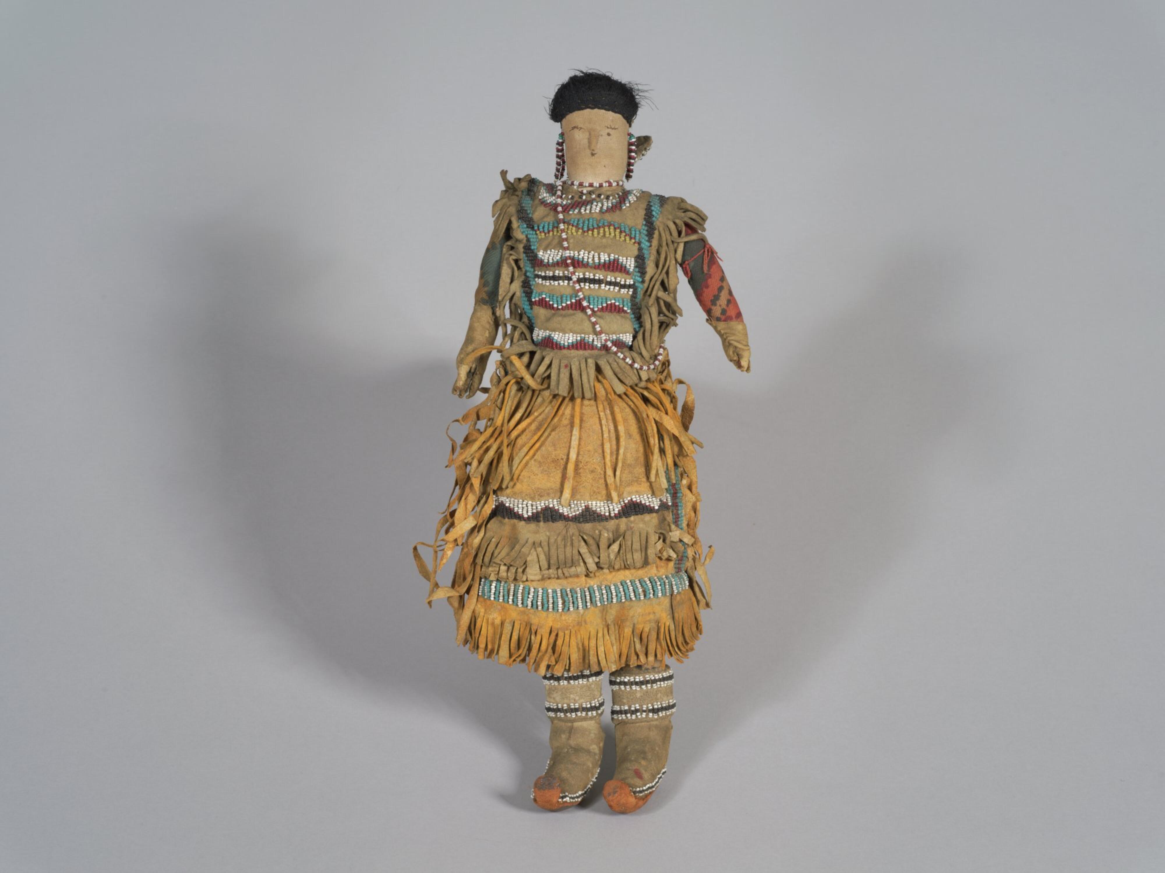 apache buckskin dress