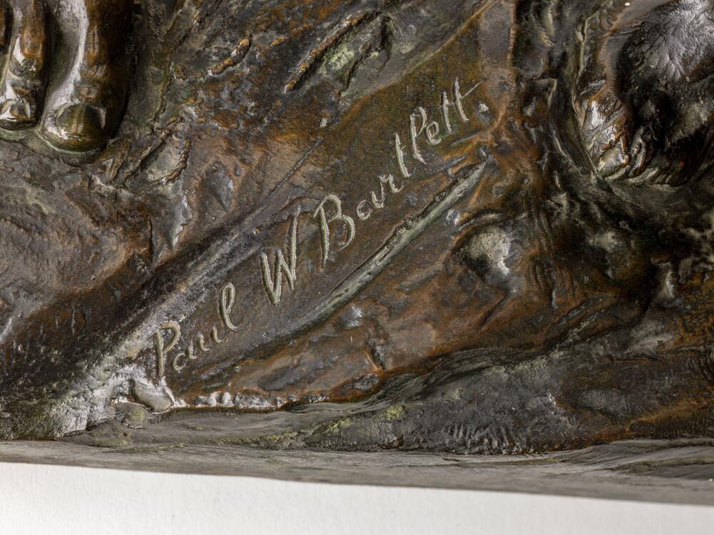 Bohemian Bear Tamer / Paul Wayland Bartlett Gilcrease Museum