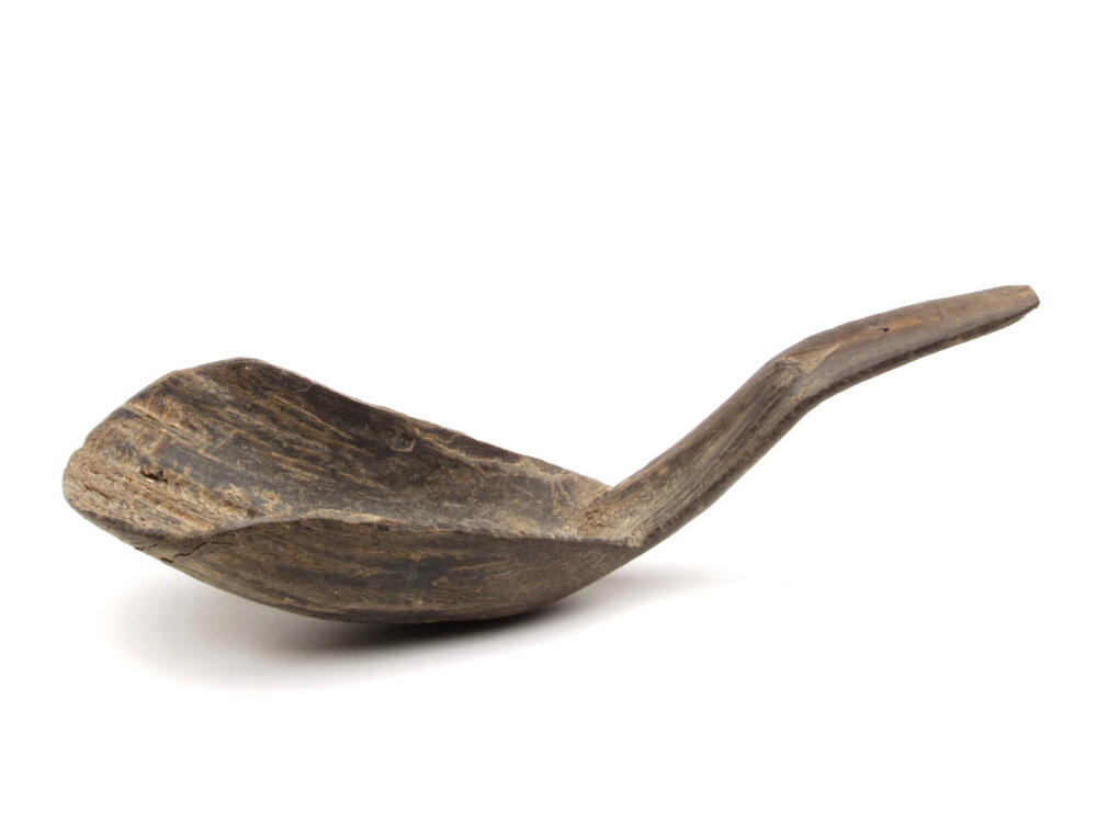 Buffalo horn spoon / Native American; Plains Gilcrease Museum
