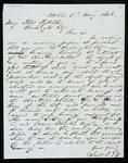 Letter to P.P. Pitchlynn, in Washington City from Joseph F. Gay regarding a joint business venture